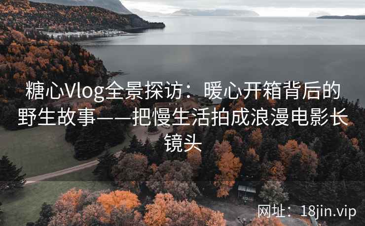 糖心Vlog全景探访：暖心开箱背后的野生故事——把慢生活拍成浪漫电影长镜头