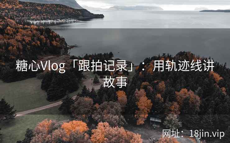 糖心Vlog「跟拍记录」：用轨迹线讲故事