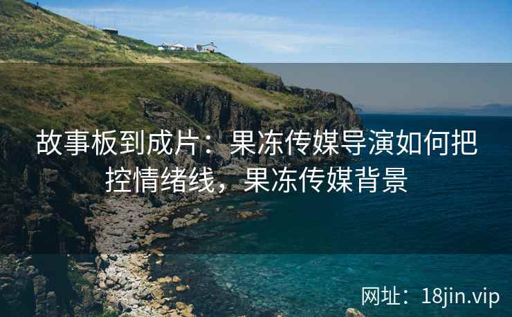 故事板到成片：果冻传媒导演如何把控情绪线，果冻传媒背景